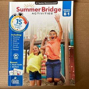 Summer Bridge Activities Book Grades K to 1